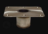 Основание для постамента Taper-Lock для поверхностного монтажа алюминиевое, Ø 230 мм